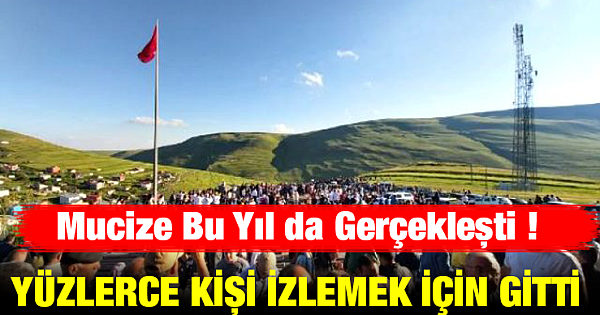 Doğanın mucizesine tanık olmak isteyen yüzlerce kişi Ardahan'a akın etti