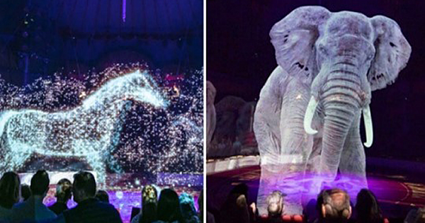 German Circus Uses Holograms Of Animals Instead Of The Real Thing.People are loving it