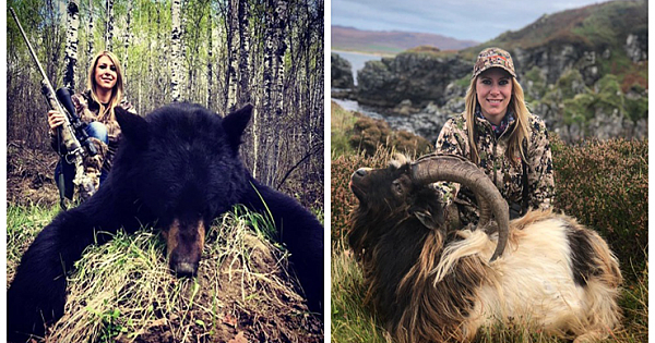 Female Trophy Hunter Travels The World For New Species To Slaughter