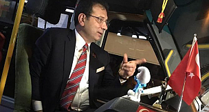 Sosyal mesaj veren minibüsçünün İmamoğlu hayali gerçek oldu