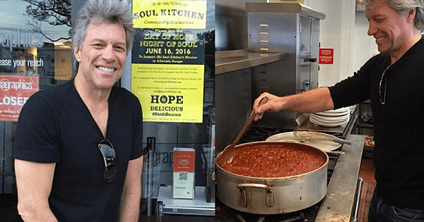 Bon Jovi Opens Third Restaurants To Allow People In Need To Eat Free