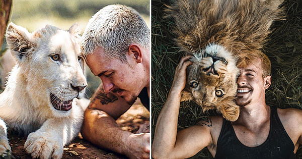 A Young Man from Switzerland Quit His Job, Sold Everything And Moved To Africa To Save Wild Animals