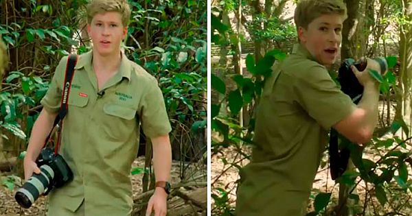 Robert Irwin Goes On A Hilarious Expedition To Find "One Of The Most Endangered Species On The Planet"