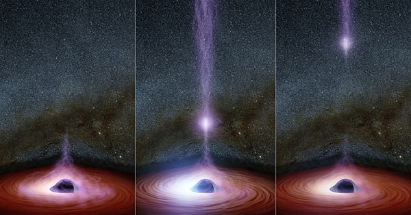 NASA Saw Something Come Out Of A Black Hole For The First Time Ever