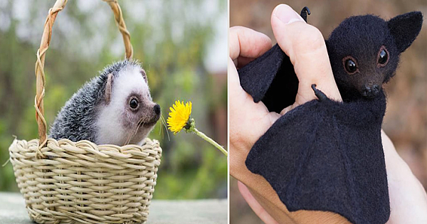 Brilliant Artist Creates Incredibly Realistic Animals Out Of Wool