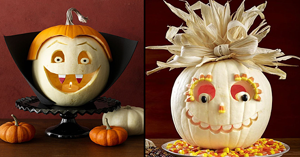 20 Easy Pumpkin Carving Ideas For Halloween