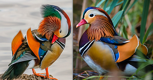 Meet Beautiful Mandarin Duck – The Worlds Most Beautiful Bird (10 Pics)