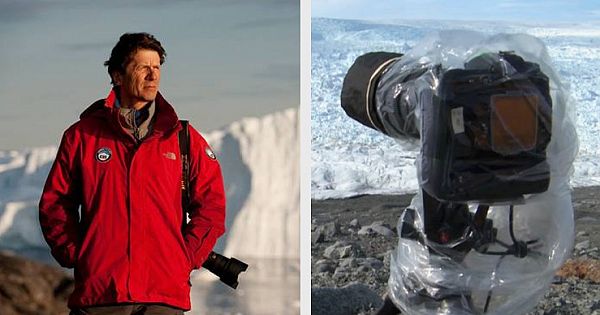 Man Points Camera At Ice – Then Captures The Unimaginable On Film