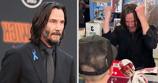 Keanu Reeves Has A Viral Moment Bonding With A 9-Year-Old Boy, And Now We ADORE Him Even More