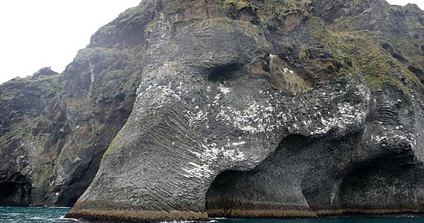 Breathtaking Sea Elephant Rock Emerges From The Ocean In Iceland