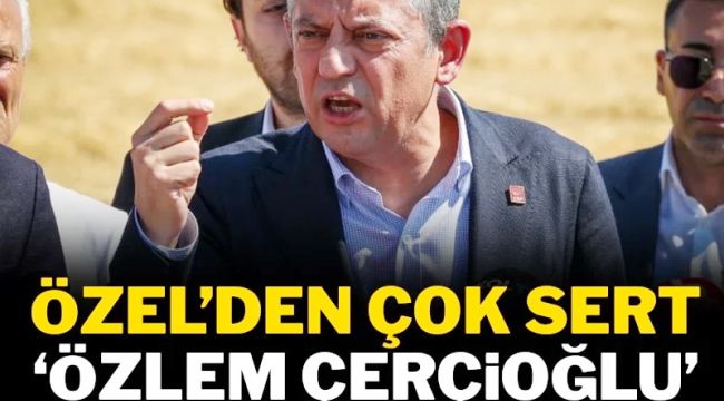 Özgür Özel’den Çerçioğlu’na Zehir Zemberek Sözler