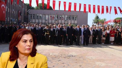 Aydın’da zafer bayramı törenlerinde kriz: Çerçioğlu sahneye çıkmadı