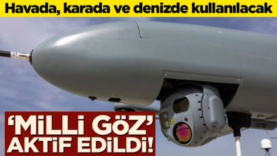 Yerli ve Milli Gözetleme Sistemi AGGÖZ Gimbal Göreve Başladı