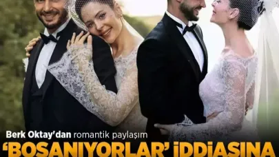 Berk Oktay’dan Evlilik Yıl Dönümünde Duygusal Paylaşım