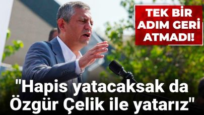 Özgür Özel : Hapis Yatacaksak