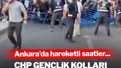 SON DAKİKA ! CHP’liler barikatları aştı, Tandoğan’a yürüdü