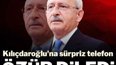 CHP ESKİ GENEL BAŞKANI KEMAL KILIÇDAROĞLU'NDAN ÖZÜR DİLEDİ