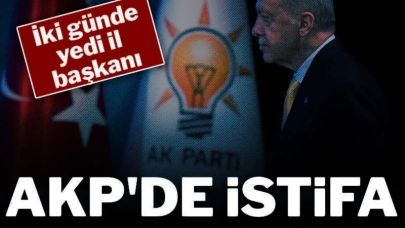 AKP'de İstifa Üstüne İstifa!2 günde 7 İl başkanı istifa etti