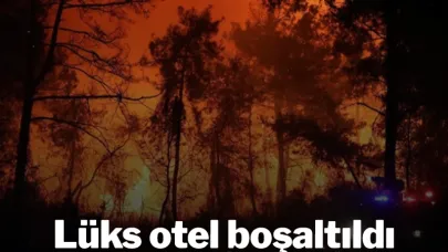 Türkiye'nin ve Antalya'nın en iyi oteli yangına teslim oldu