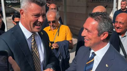 Fenerbahçe'de başkan adayları buluştu Samimi ortam kuruldu.