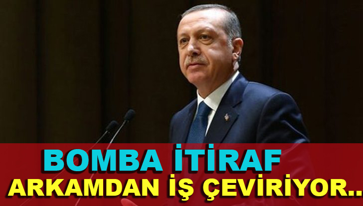 Cumhurbaşkanından Bomba İtiraf !