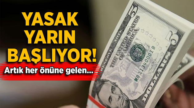 Yarından İtibaren Yasak ! Artık Her Önüne Gelen...