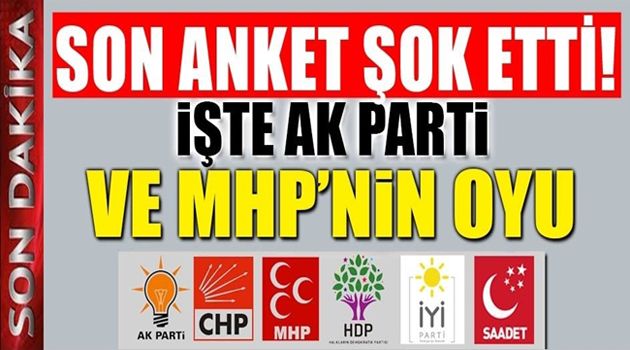 Ankara’da deprem etkisi son anket dudak uçuklattı !