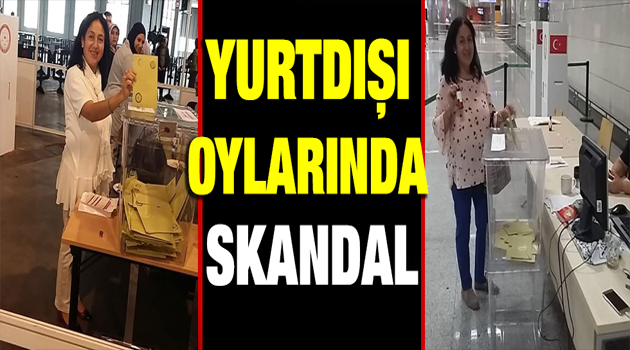 Yurdışı oylarında skandal hile iddiası