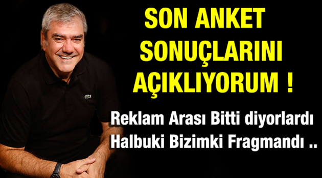 Yılmaz Özdil Son Anket Sonuçlarını Açıklıyorum. Muhteşem Bir yazı Mutlaka Okuyunuz