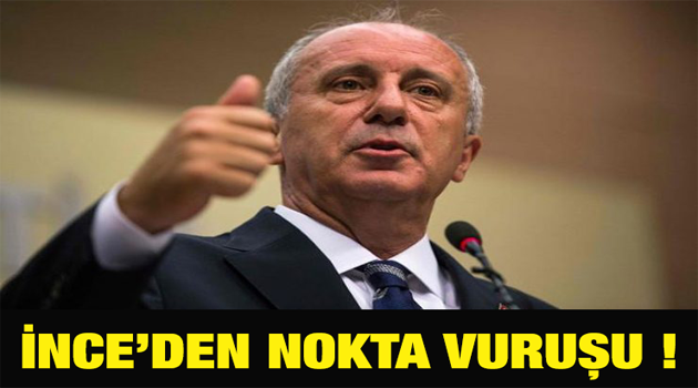 'ALTINLARI BOZDURUN' dedi... İNCE'DEN NOKTA VURUŞ