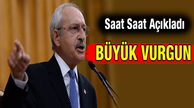Saat saat açıkladı! BÜYÜK VURGUN