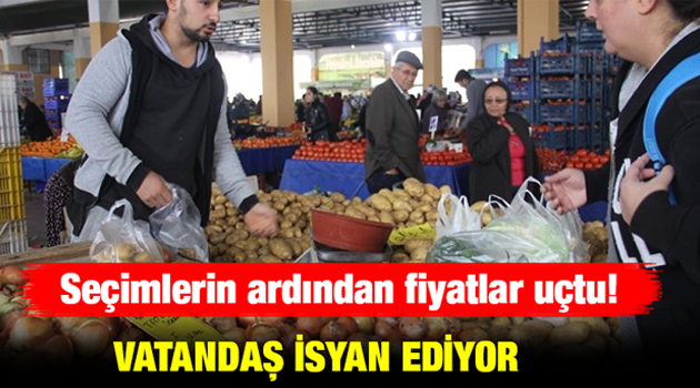 Büyükşehirlerde Sebze Fiyatları Rekora Koşuyor