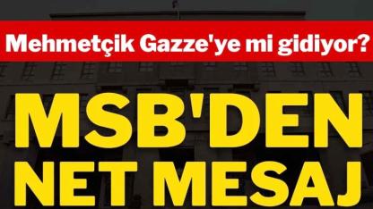 Mehmetçik Gazze'ye mi Gidiyor ? Bakanlıktan Net Açıklama !