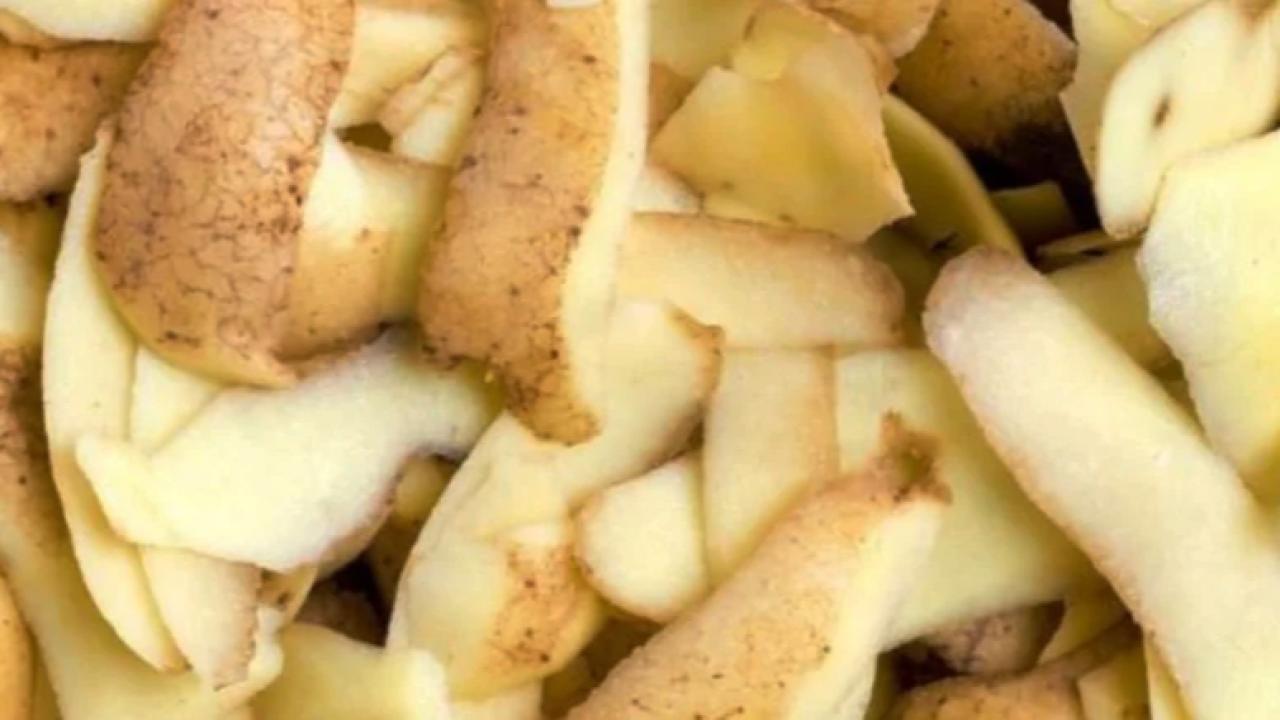 Patates kabuklarını sakın çöpe atmayın