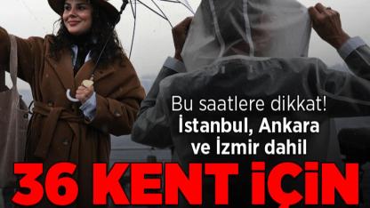 Meteoroloji’den 36 ile uyarı: Soğuk hava ve kuvvetli sağanak