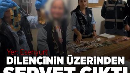 Dilencinin üstünden servet çıktı !