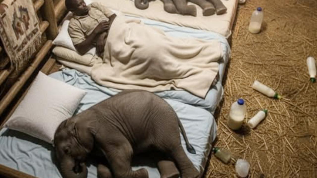 Heart-Mending Nights: How Caregivers Comfort Orphaned Baby Elephants Until They Learn to Trust Again