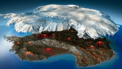 Hidden Fire Under Ice: Do Antarctica’s Buried Volcanoes Threaten the World’s Largest Ice Sheet?