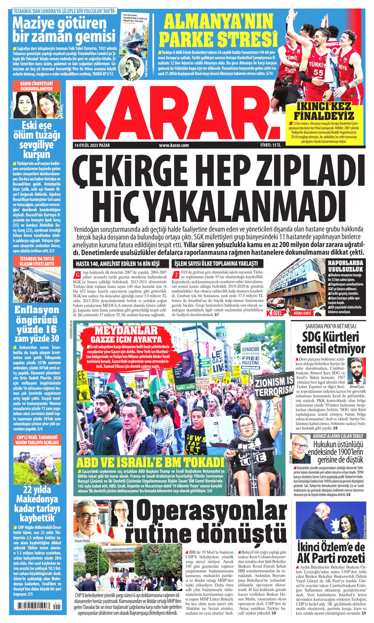 KARAR Gazete Manşeti