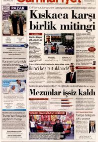 CUMHURİYET Gazete Manşeti