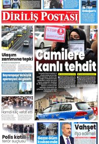 DİRİLİŞ POSTASI Gazete Manşeti