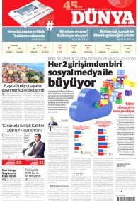 DÜNYA Gazete Manşeti