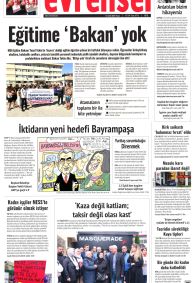 EVRENSEL Gazete Manşeti