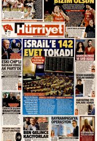 HÜRRİYET Gazete Manşeti