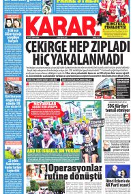 KARAR Gazete Manşeti
