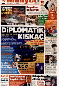 MİLLİYET Gazete Manşeti