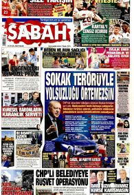 SABAH Gazete Manşeti