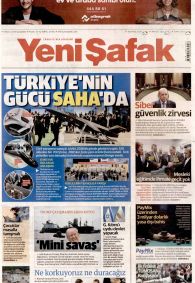 Yeni Şafak Gazetesi Gazete Manşeti