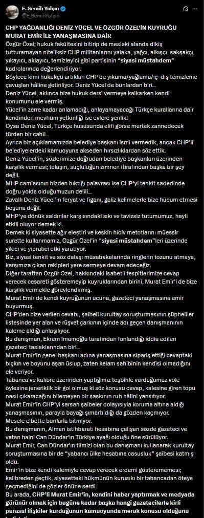 CHP'den MHP'ye Çok Sert Cevap ! Cesaretin varsa çık karşıma