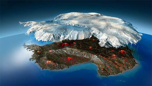 Hidden Fire Under Ice: Do Antarctica’s Buried Volcanoes Threaten the World’s Largest Ice Sheet?